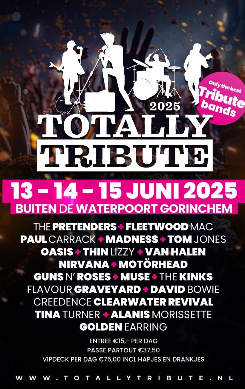 Totally Tribute Festival Gorinchem Poster